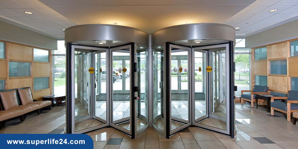 درب اتوماتیک شیشه ای گردان - قیمت درب اتوماتیک درب اتوماتیک شیشه ای گردان - قیمت درب اتوماتیک