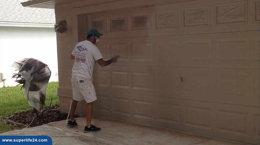 رنگ کردن در برقی رنگ کردن در برقی