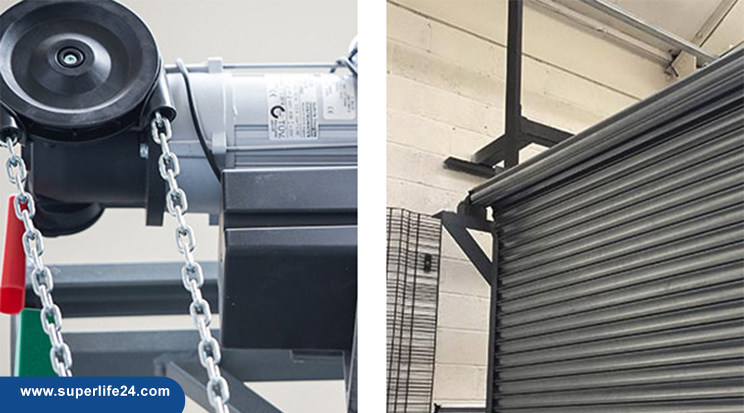 انتخاب موتور کرکره مناسب درب ریلی انتخاب موتور کرکره مناسب درب ریلی