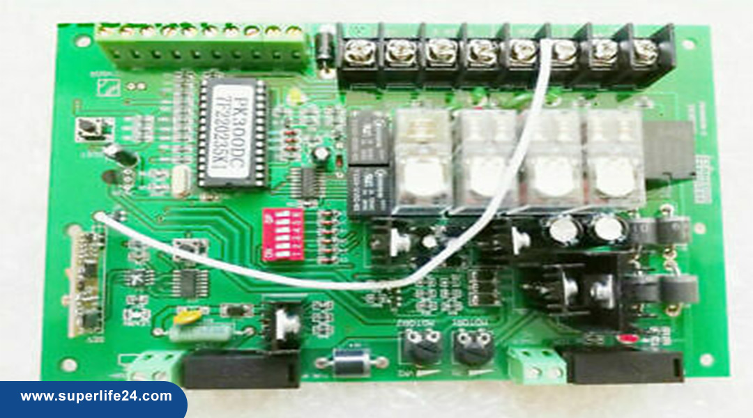 مشخصات برد درب برقی ریلی مشخصات برد درب برقی ریلی